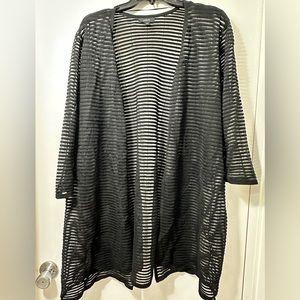 Alfani 2X Sheer Black Jacket